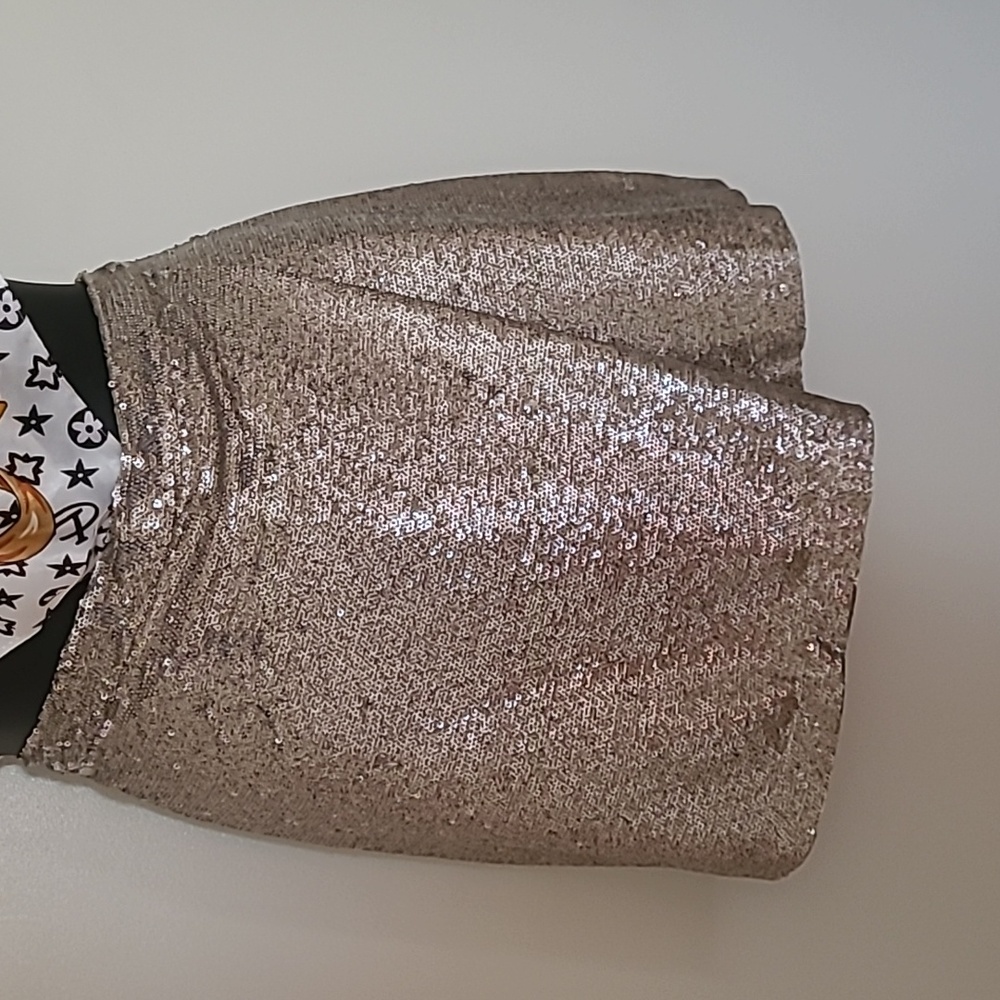 Sam Edleman Metallic Sequin Skort